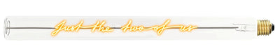 Ampoule décorative LED “Just the two of us" – Message In The Tube - Elements Lighting