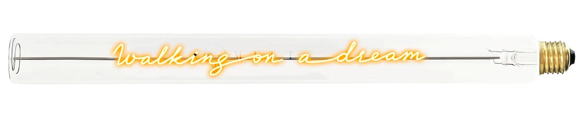 Ampoule décorative LED “Walking on a dream" – Message In The Tube - Elements Lighting