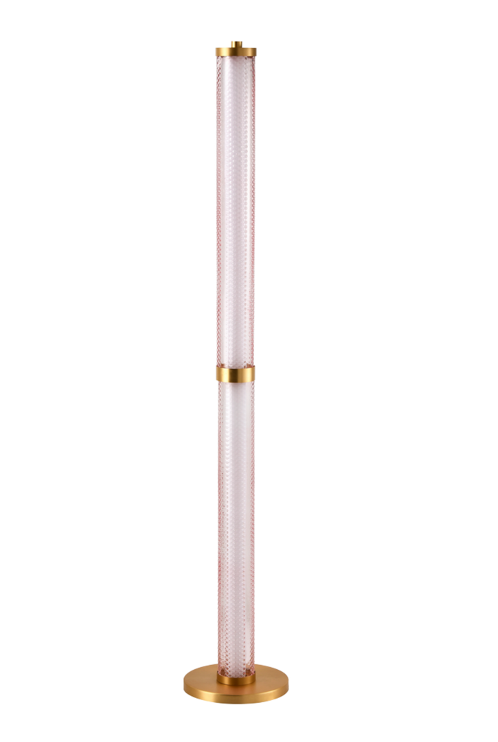 Tiffany Lampadaire  Rose Spinelle