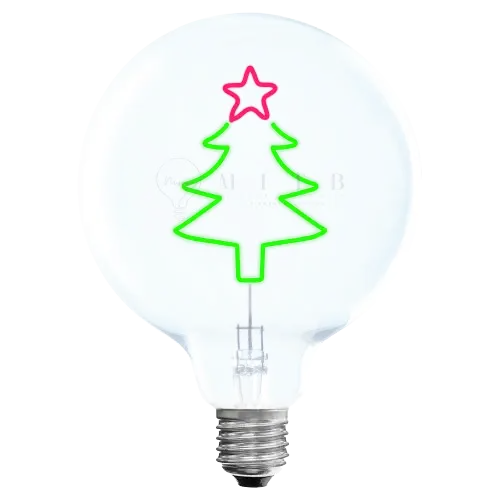 Ampoule décorative LED sans Fil "Xmas Tree" - Message In The Bulb