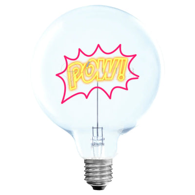 Ampoule décorative LED sans fil - Pow - Message in the bulb - Elements Lighting