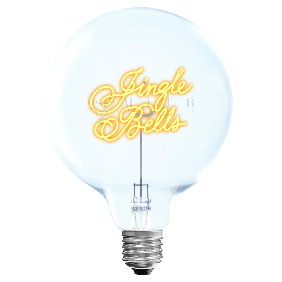 Ampoule décorative LED sans Fil "Jingle Bells" - Message In The Bulb - Elements Lighting