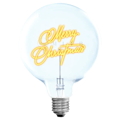 Ampoule décorative LED sans Fil "Merry Christmas" - Message In The Bulb - Elements Lighting