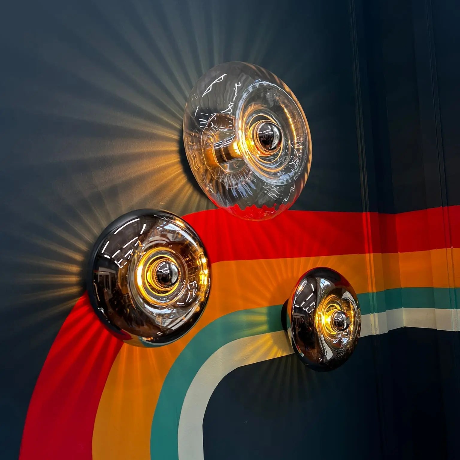 Applique Grace Hématite – Design moderne et finition sombre au style minéral - Elements Lighting