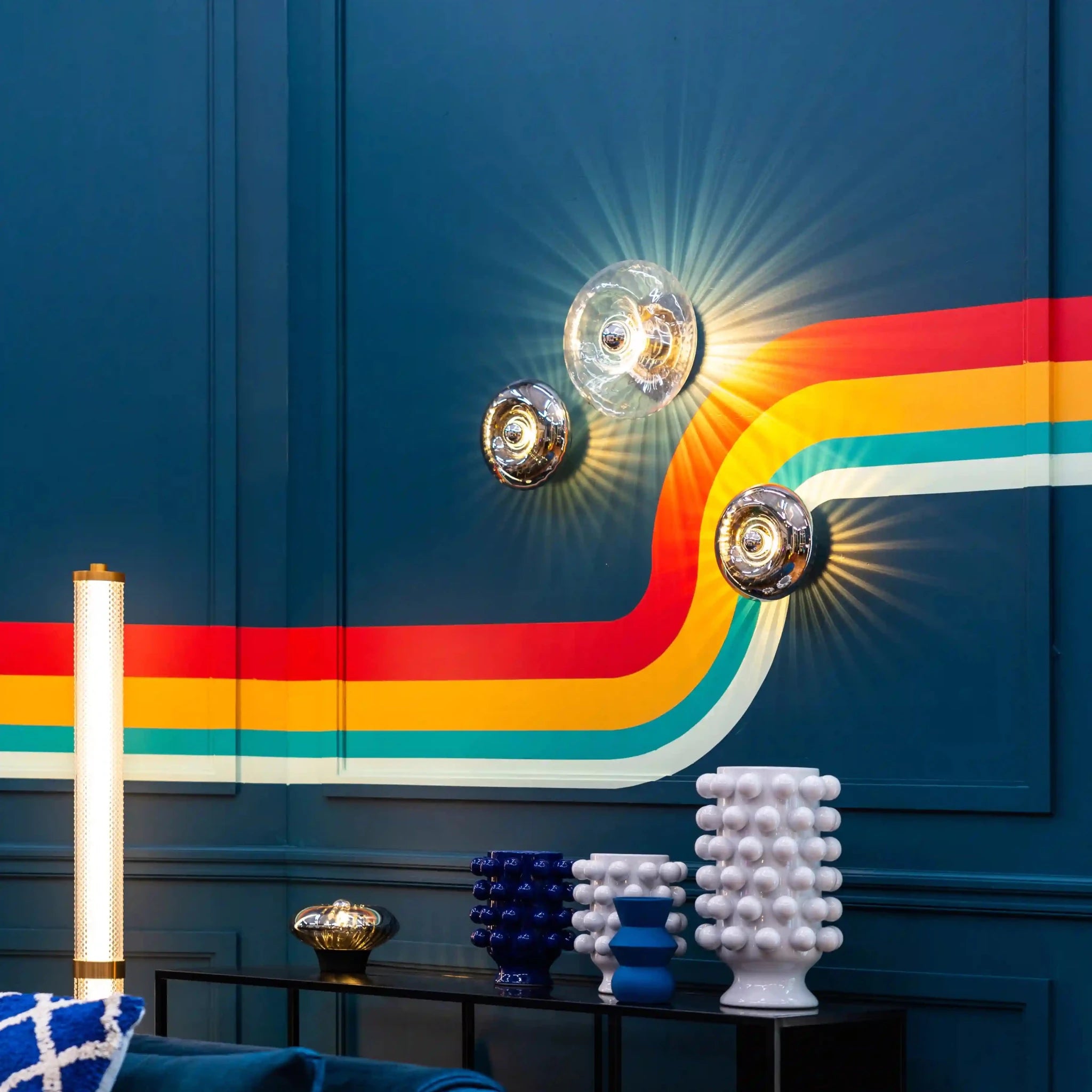 Applique Grace Hématite – Design moderne et finition sombre au style minéral - Elements Lighting