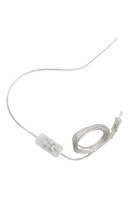 Câble blanc 2 mètres avec interrupteur - Elements Lighting