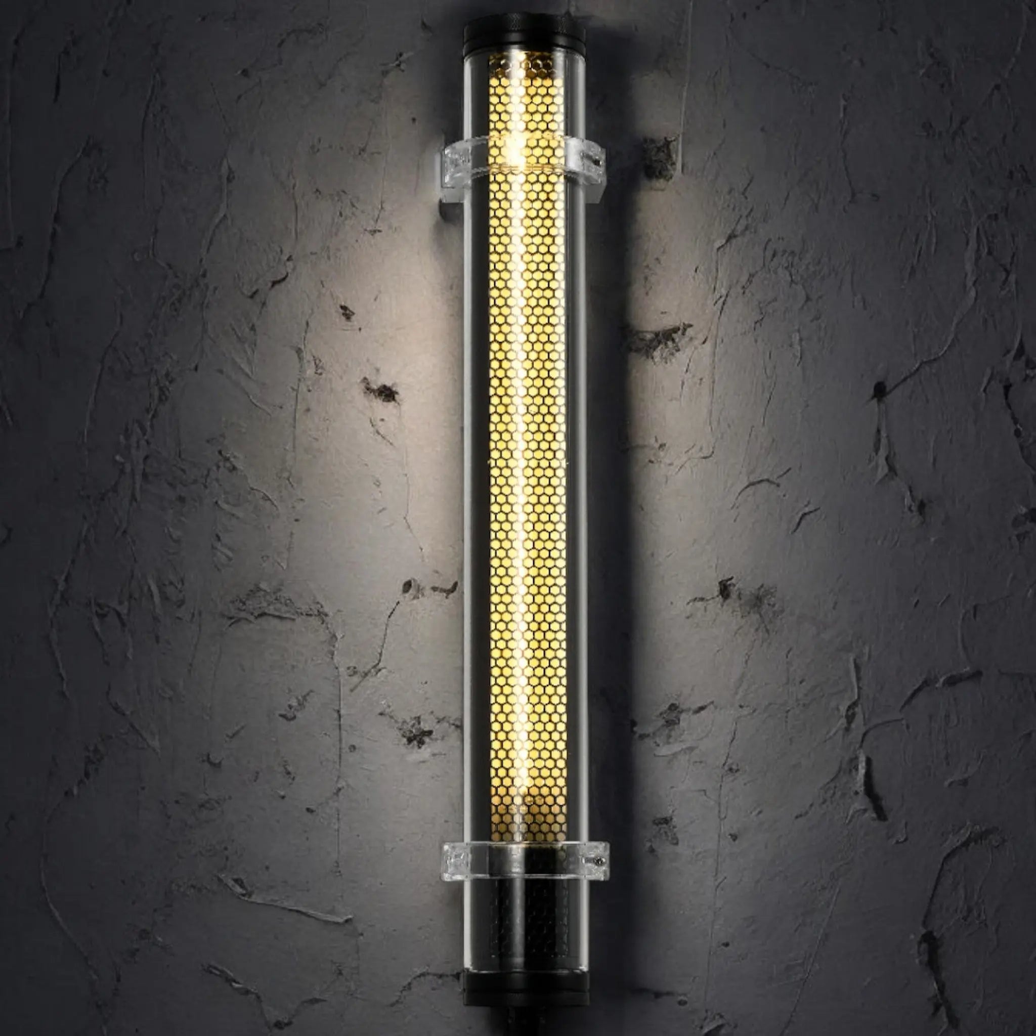 Lukas Applique Grille en noir