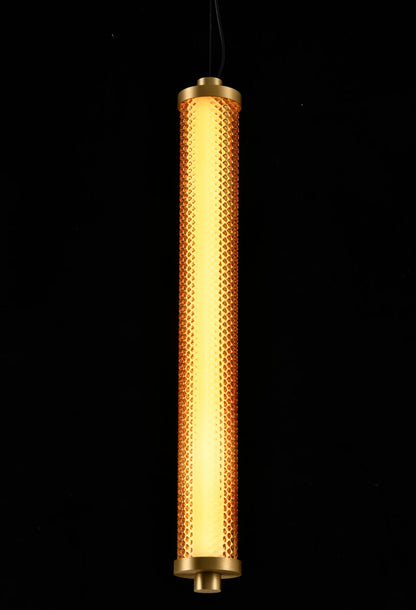 Suspension Verticale Tiffany Topaze