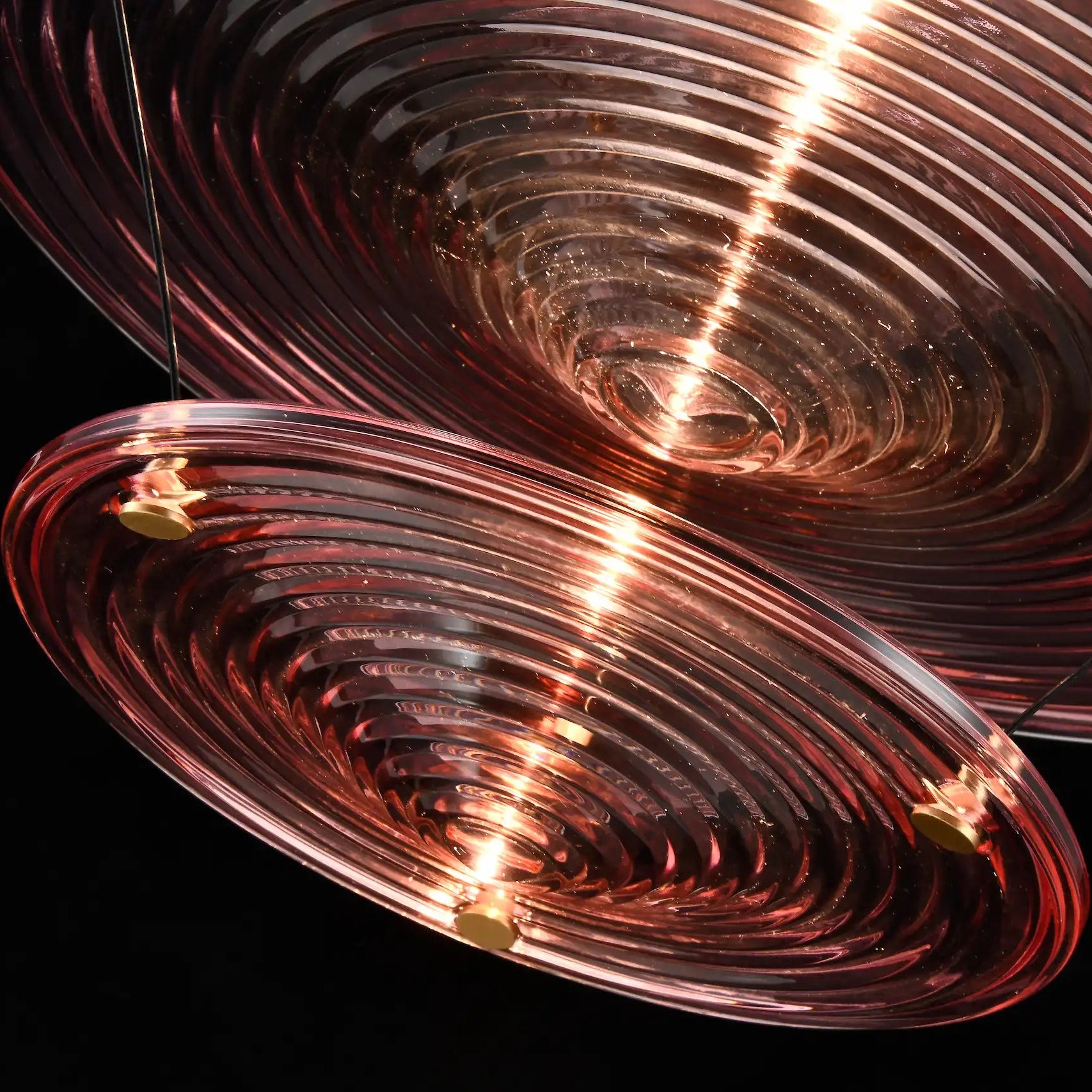 Venise Suspension Rose Spinelle