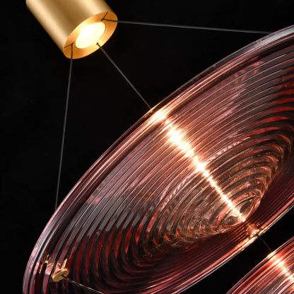 Venise Suspension Rose Spinelle