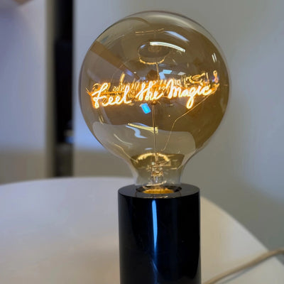 Ampoule décorative LED “Feel The Magic” – Message In The Bulb - Elements Lighting