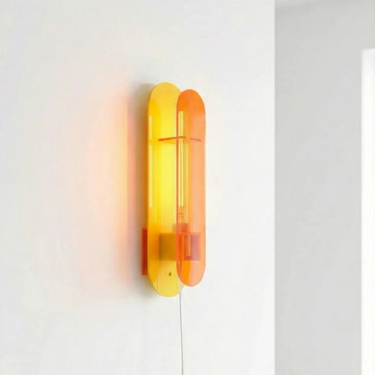Applique Andy Jaune / Orange - Elements Lighting