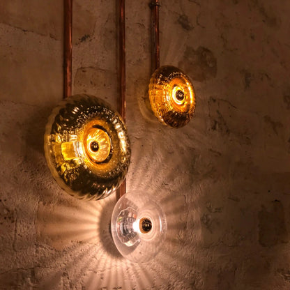 Applique Grace Or – Applique murale chic finition dorée et lumière élégante - Elements Lighting