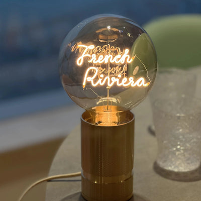 Ampoule décorative LED "French Riviera" - Message In The Bulb - Elements Lighting