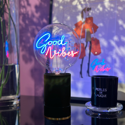 Good Vibes MESSAGE IN THE BULB