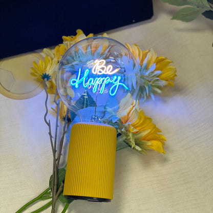 Sans Fil- Be Happy MESSAGE IN THE BULB