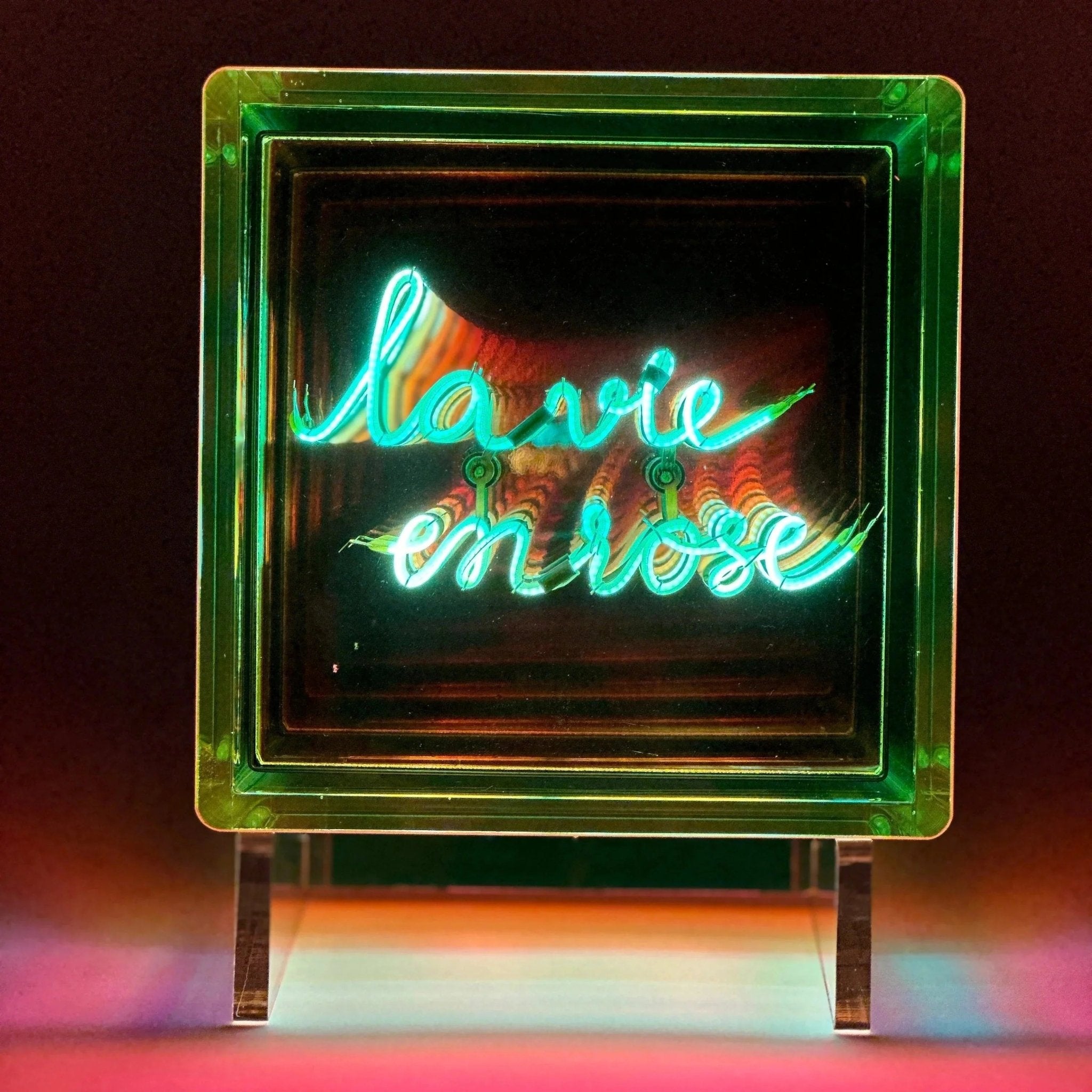 Cube lumineux - LA VIE EN ROSE - Elements Lighting