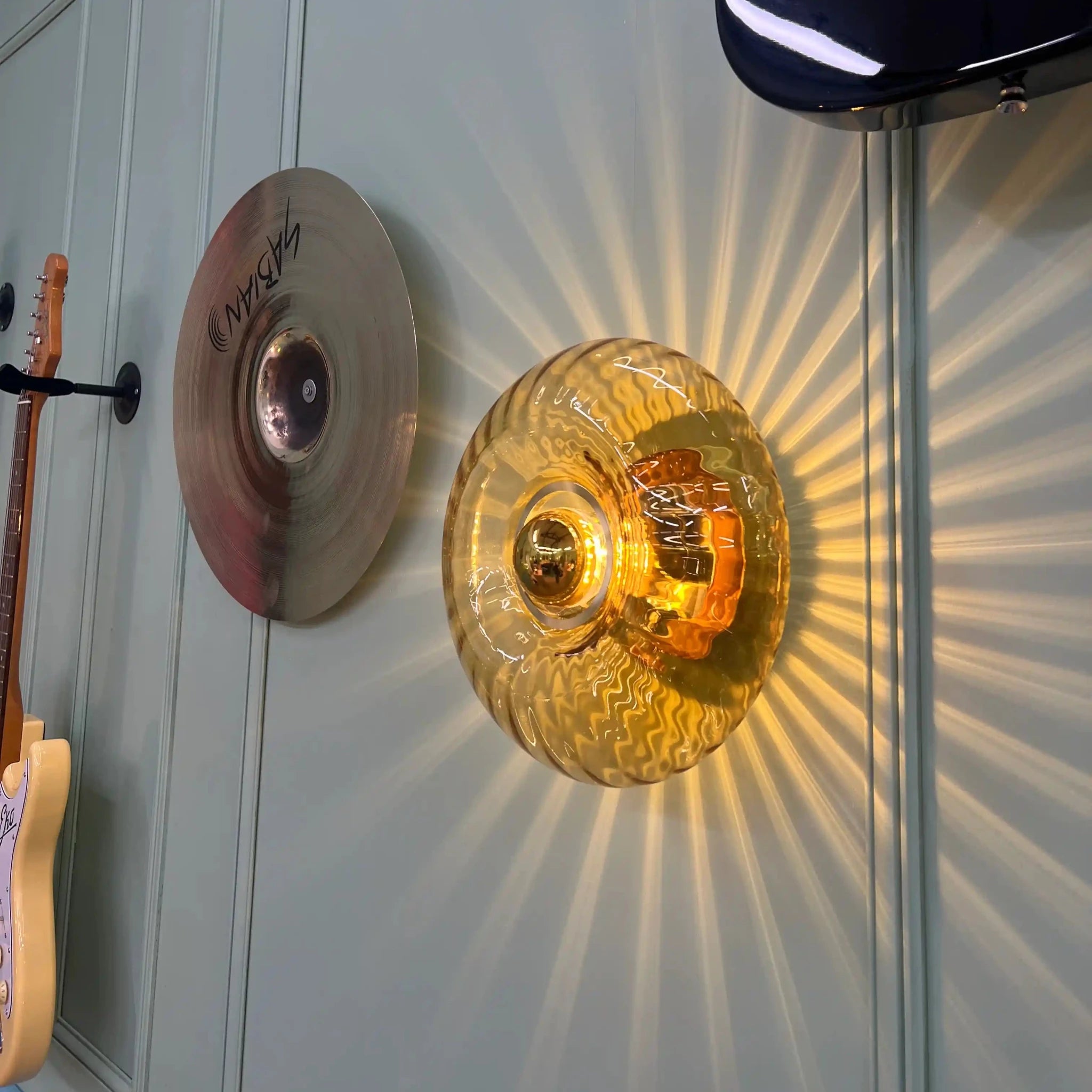 Applique Petit Grace Topaze – Applique décorative aux reflets chauds et lumineux - Elements Lighting