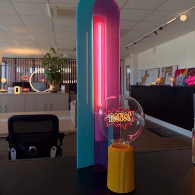 Ampoule décorative LED sans fil - Bang - Message in the bulb - Elements Lighting