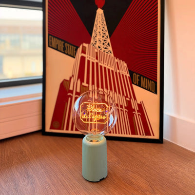 Ampoule décorative LED sans Fil "Place de L'apéro" - Message In The Bulb - Elements Lighting