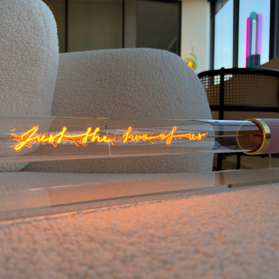 Ampoule décorative LED “Just the two of us" – Message In The Tube