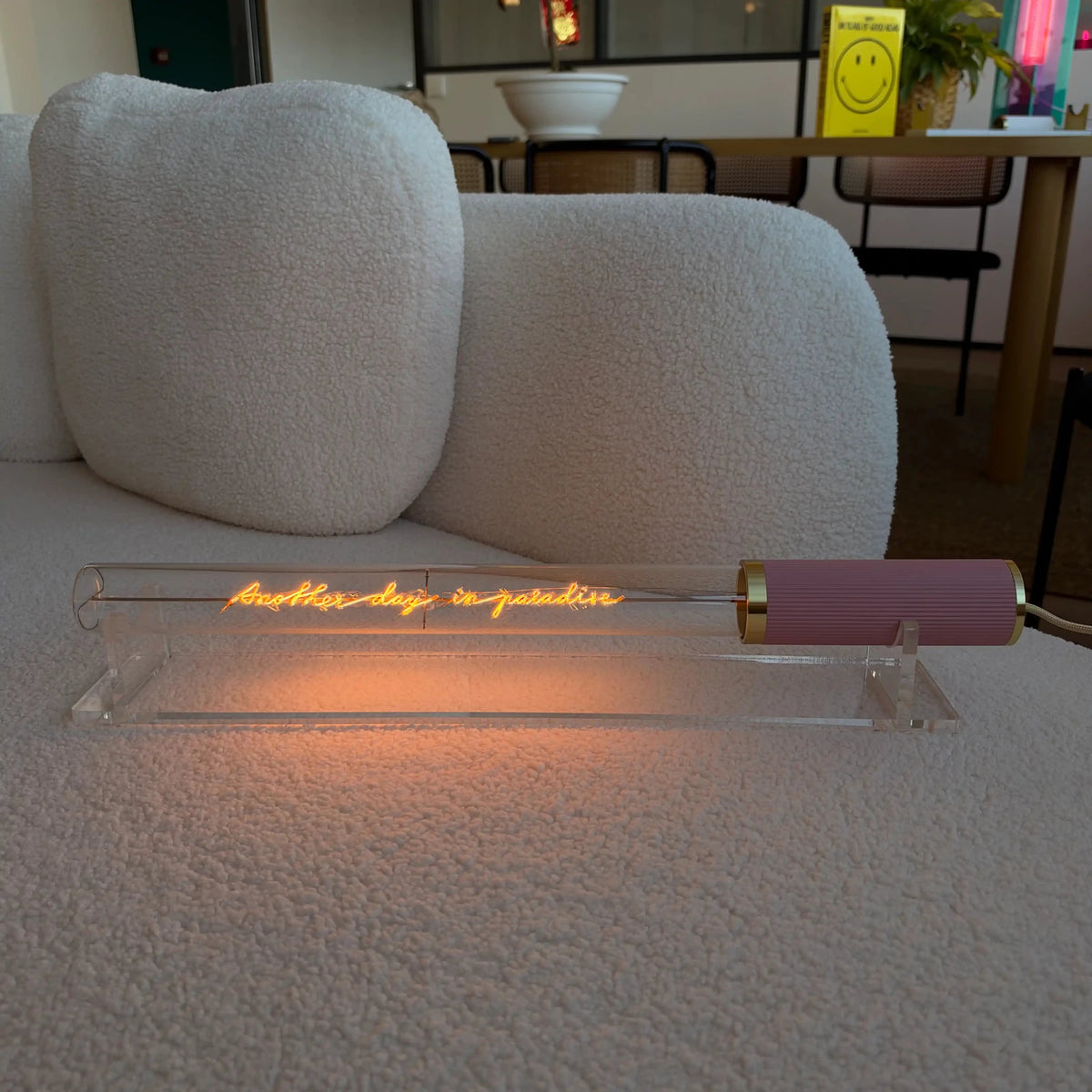 Ampoule décorative LED “Another day in paradise" – Message In The Tube - Elements Lighting