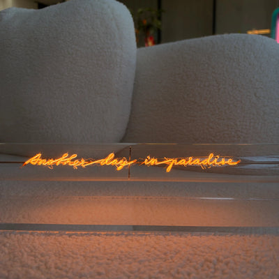 Ampoule décorative LED “Another day in paradise" – Message In The Tube - Elements Lighting
