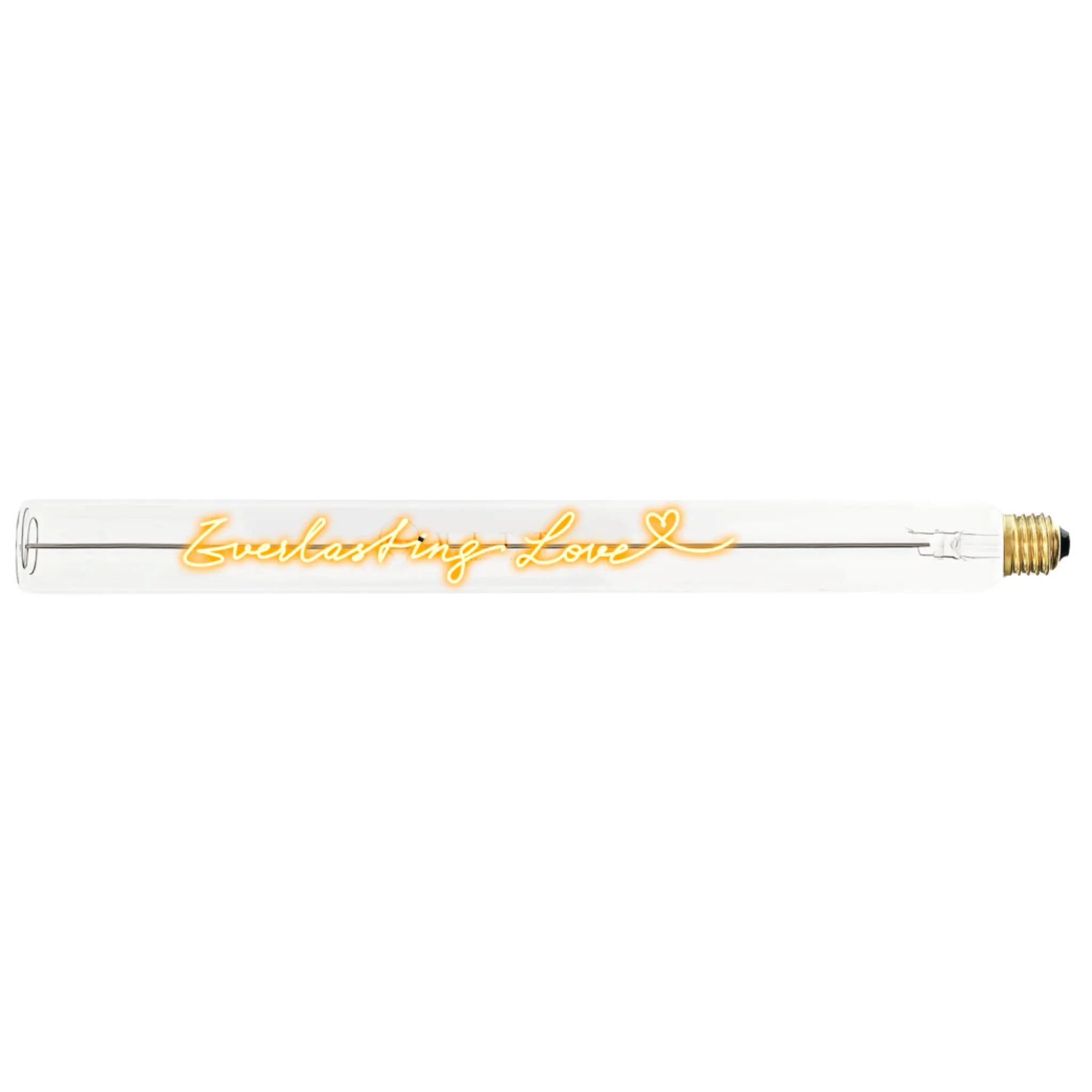 Ampoule décorative LED “Everlasting Love” – Message In The Tube - Elements Lighting