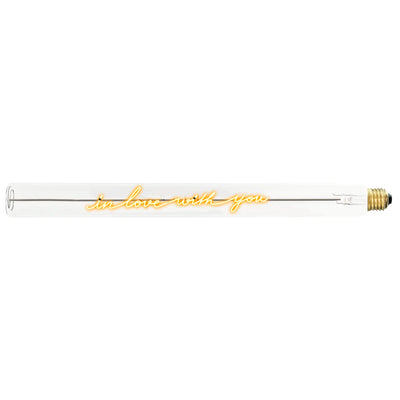 Ampoule décorative LED “In love with you” – Message In The Tube - Elements Lighting