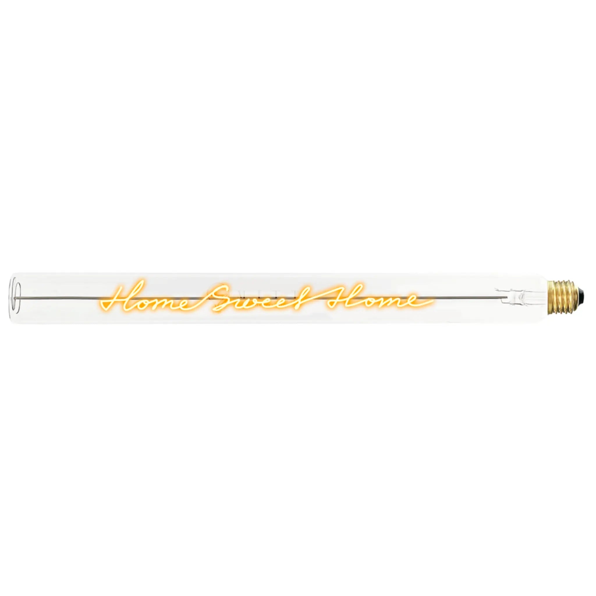 Ampoule décorative LED “Home Sweet Home” – Message In The Tube - Elements Lighting