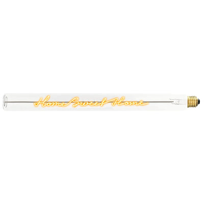 Ampoule décorative LED “Home Sweet Home” – Message In The Tube - Elements Lighting