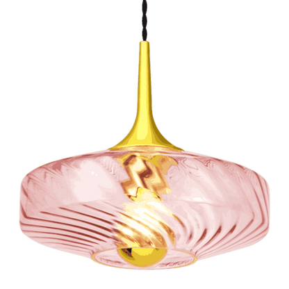 Roxanne Suspension Rose Spinelle