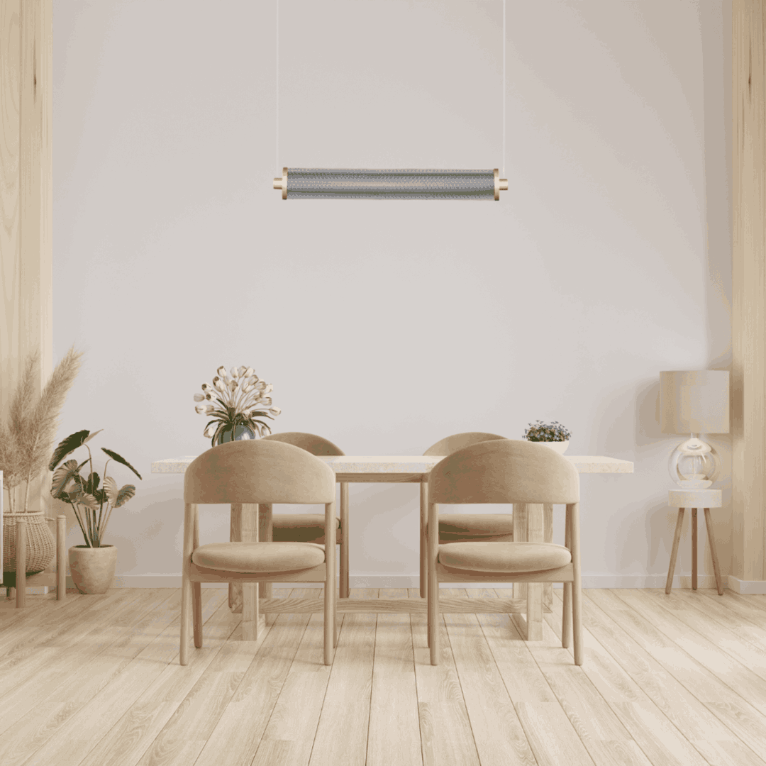 Tiffany Suspension Horizontale Graphite