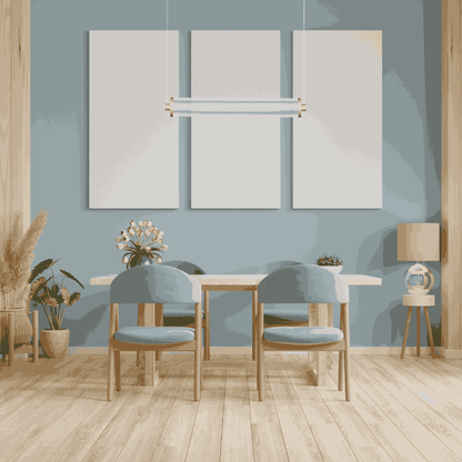 Tiffany Suspension Horizontale  Aigue-Marine