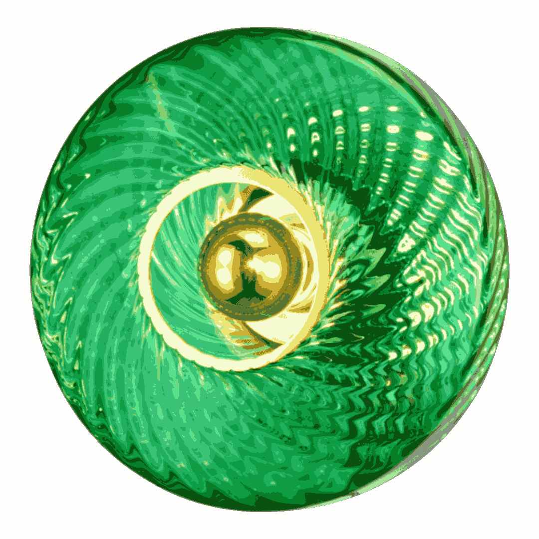 Roxanne Applique Vert Emeraude