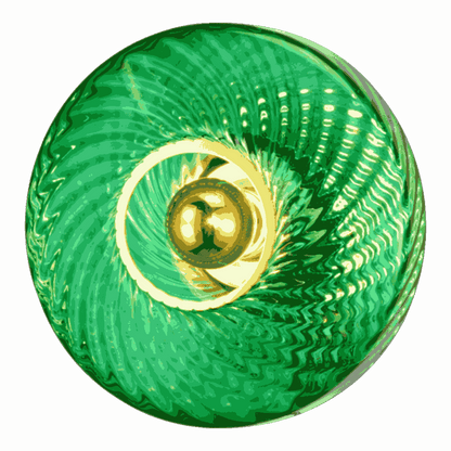 Roxanne Applique Vert Emeraude